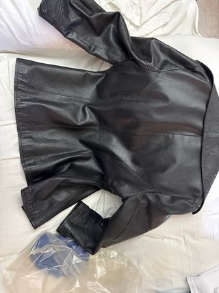 Giubbino vera Pelle100% Donna Nero