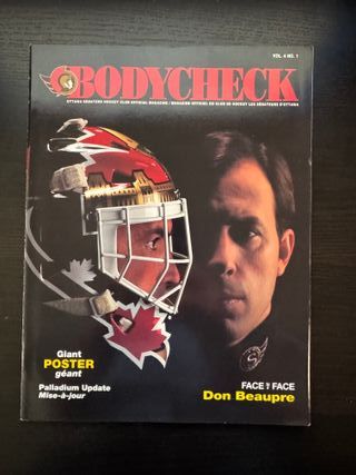 Lotto 7 riviste hockey squadre NHL