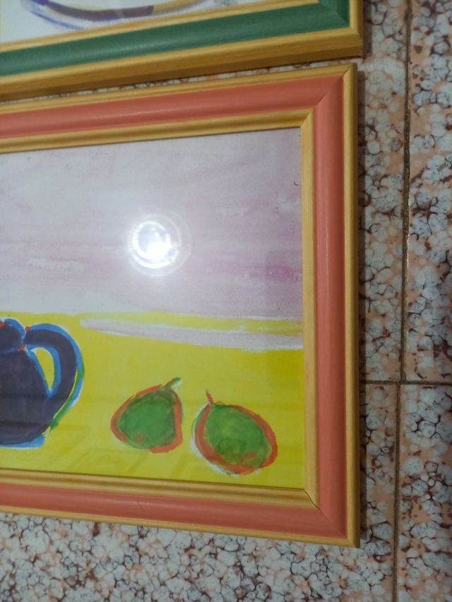 3 Cuadros decorativos,nuevos,con cristal