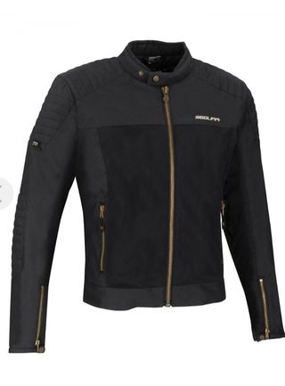 Chaqueta de moto de verano Segura Oskar black.
