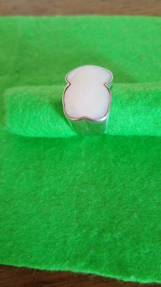 Anillo Tous nacar plata