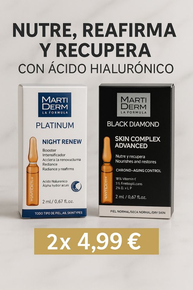 Ampollas MartiDerm Hyaluronic