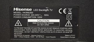 TV Hisense 43" 4K Smart TV