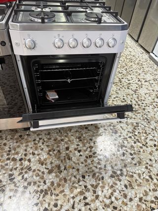 Cocina Gas 60cm Blanca Johnson !! 60 cm 
