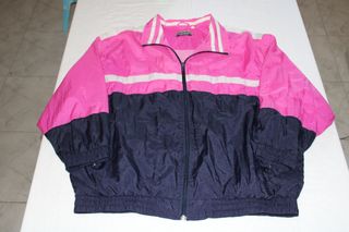 Giacca Mars Sports vintage rosa e blu