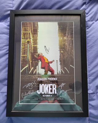 Cuadro Joker firmado