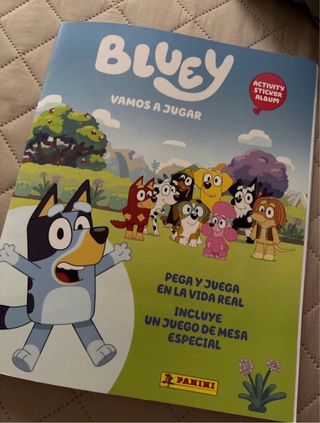 Álbum Bluey: Vamos a Jugar