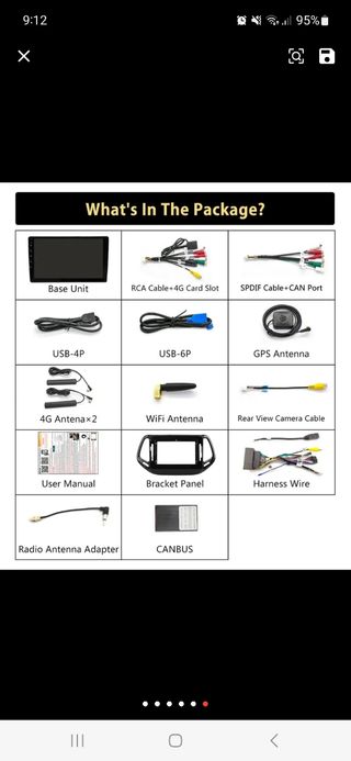 Pantalla GPS Jeep Compass 2017-2020
