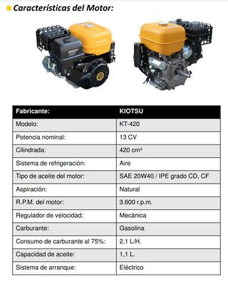 Gerador Ayerbe 8000 KT MN E- 5430045