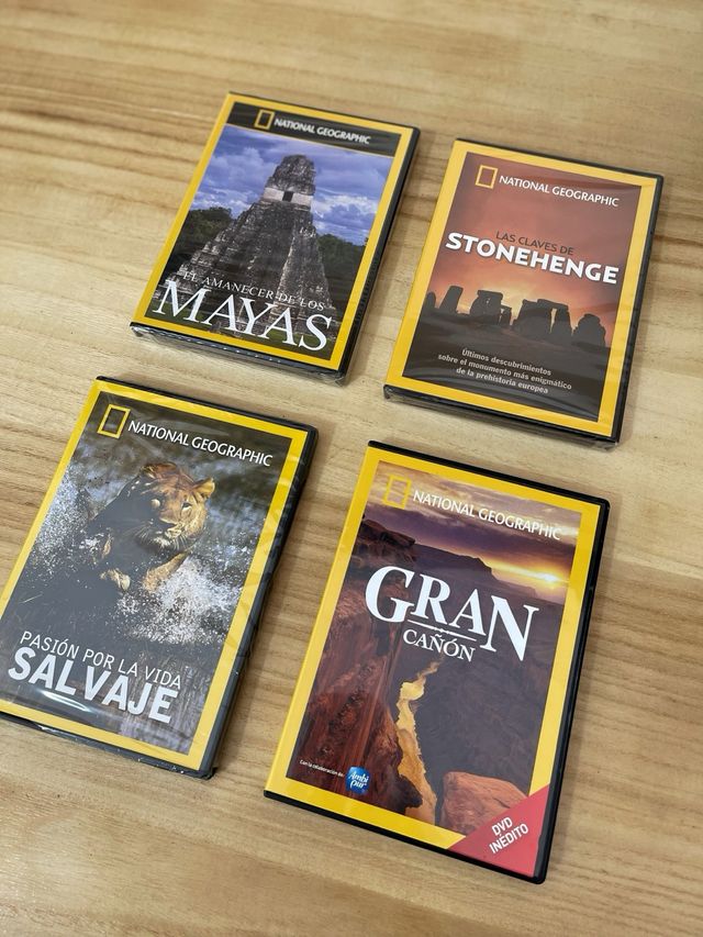 Colección DVDs Documentales National Geographic