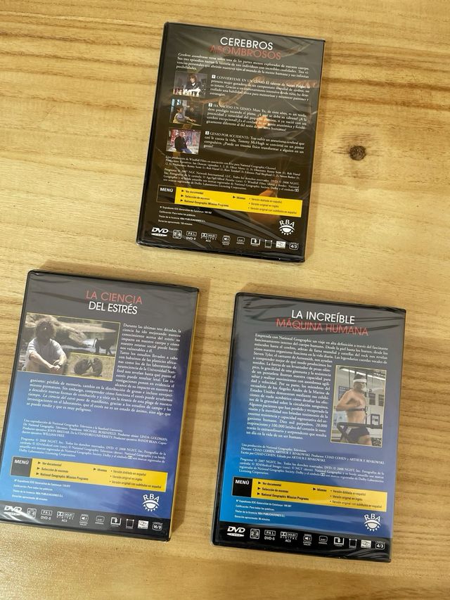Colección DVDs Documentales National Geographic