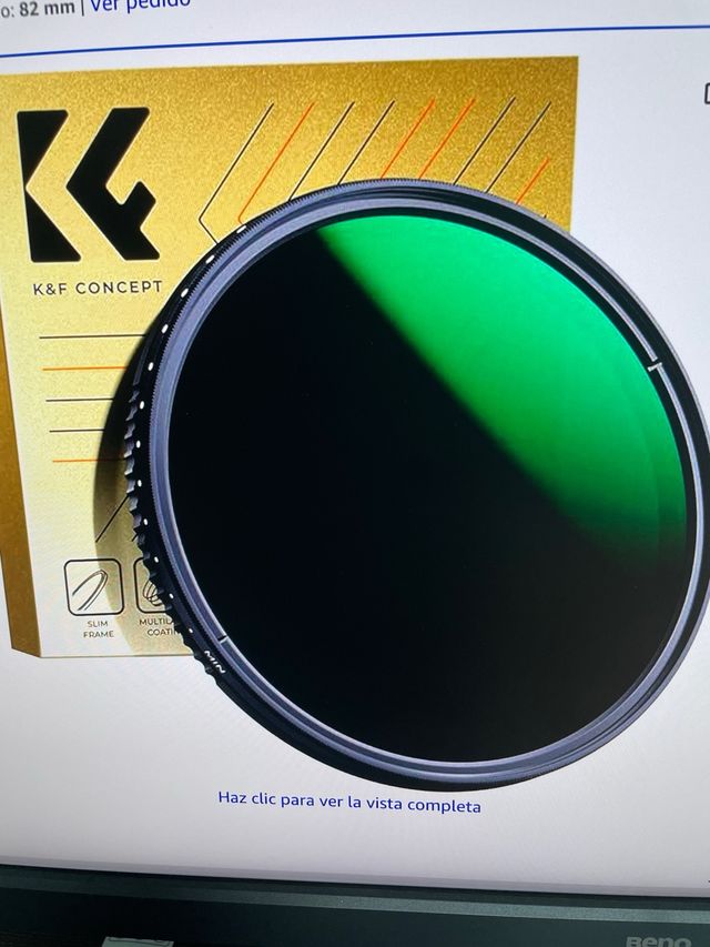 Filtro ND8-2000 K&f Concept 82mm