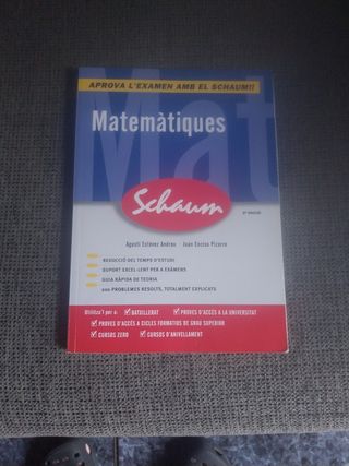 CUTR Matematicas Schaum Selectividad - Curso ce...