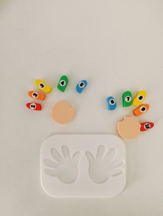 Puzzle manos educativo