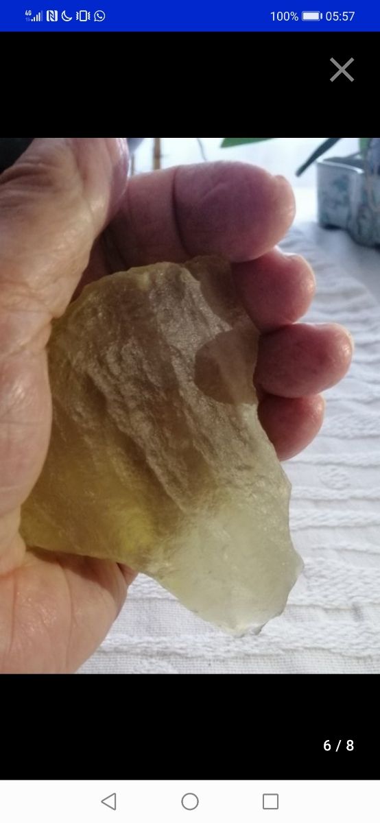 Vetro del deserto libico Gilf Kebir