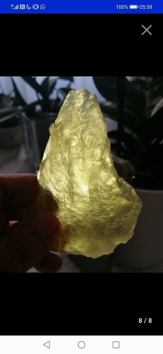 Vetro del deserto libico Gilf Kebir