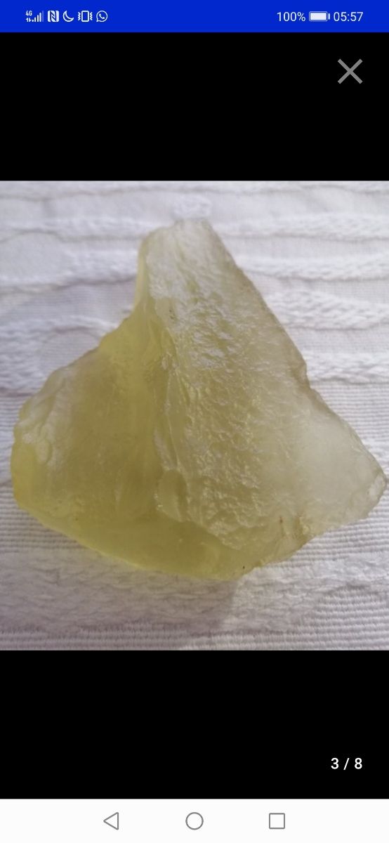 Vetro del deserto libico Gilf Kebir