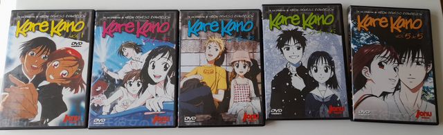 Anime Kare Kano Série Completa 5 DVD Gainax
