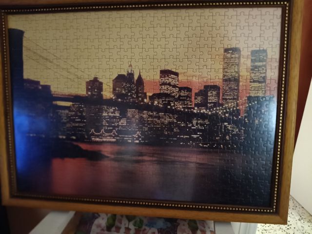Puzzle enmarcado - Torres Gemelas