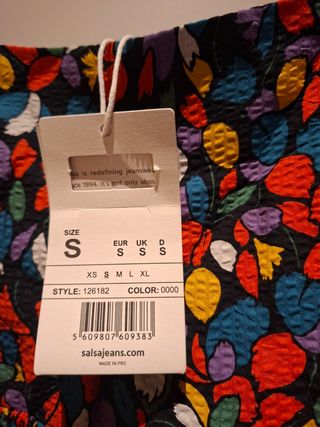 Vestido Salsa multicolor. Talla S. A estrenar