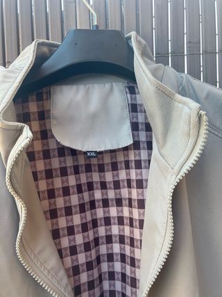 Chaqueta entretiempo gris hombre
