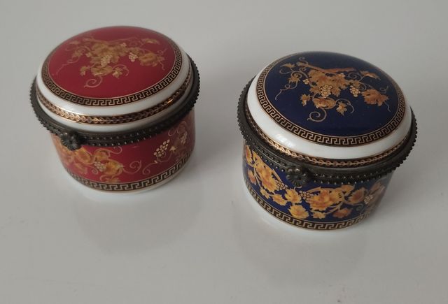 ANTIGUAS CAJITAS PORCELANA SAJONIA