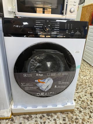 Lavadora Nevir 8kg - Nueva a estrenar modelo 2025!