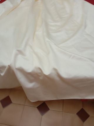 Vestido novia Pronovias beige