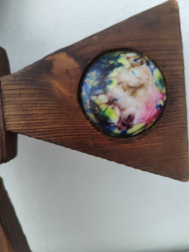 Antica croce in legno da appendere