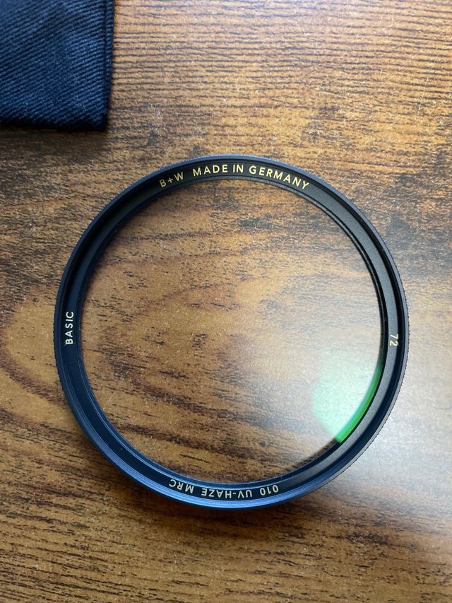 Filtro B+W 72mm UV Haze MRC Basic