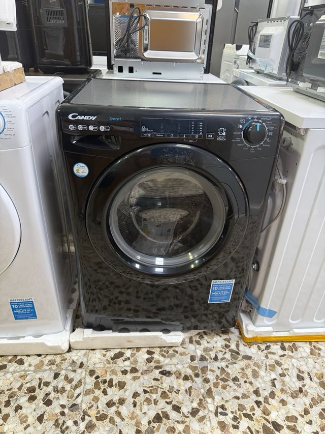 Lavadora Candy Smart 10kg - Negra