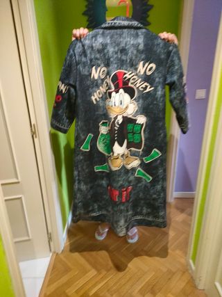 Abrigo vaquero oversize