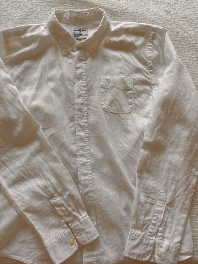 Camicia in lino da bambino Alvaro Moreno