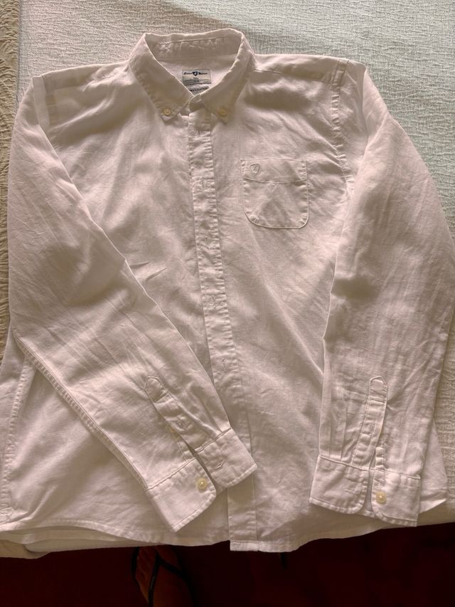 Camicia in lino da bambino Alvaro Moreno