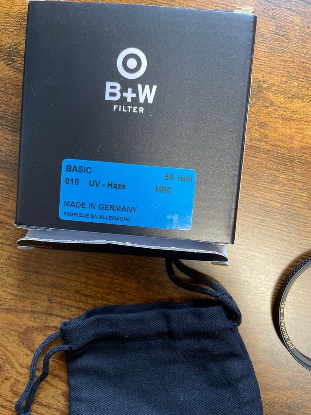 Filtro B+W 58mm UV Haze MRC basic