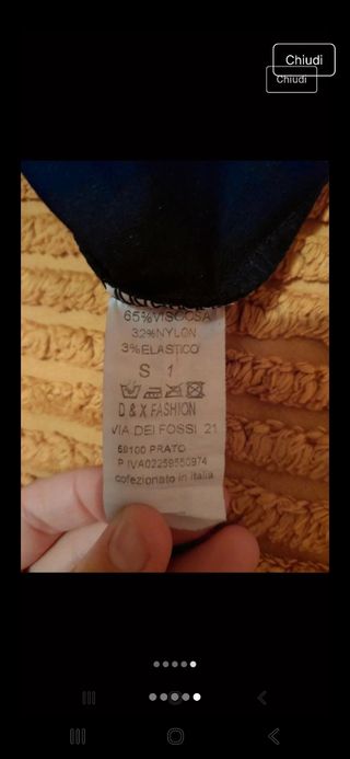 Pantaloni eleganti nero