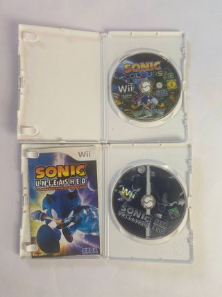 Wii - Sonic Colours & Unleashed