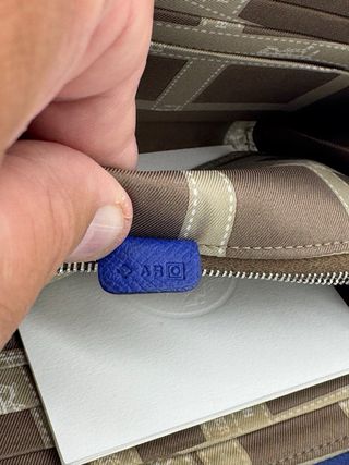 Portafoglio Hermes blu