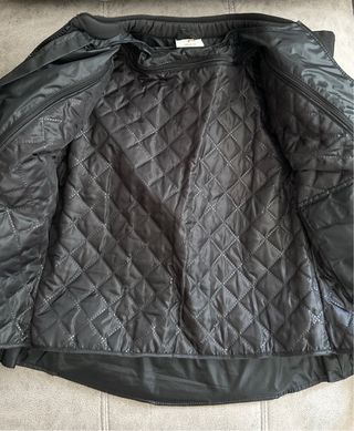 Chaqueta moto cordura negra