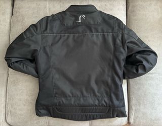 Chaqueta moto cordura negra