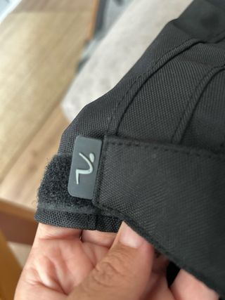 Chaqueta moto cordura negra