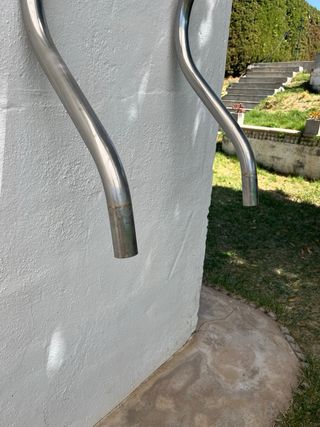 Escalera piscina metalica 