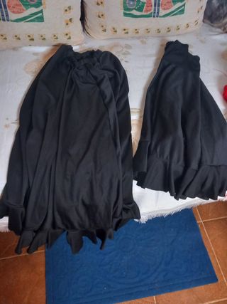 Faldas infantil flamenco negras de ensayo 15eur(2)
