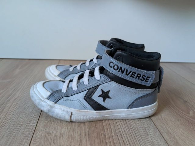 Converse boy grey - Stivale alto