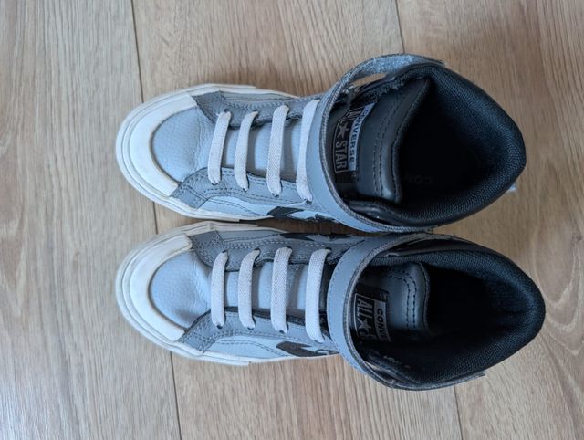 Converse boy grey - Stivale alto