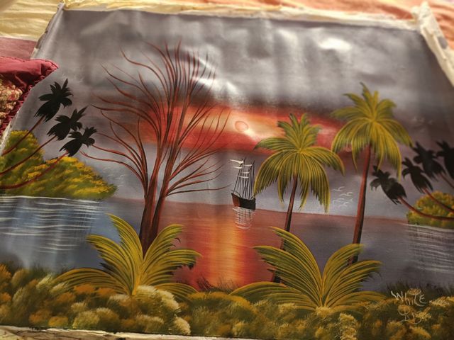 Cuadro Lienzo Tropical - Pintura