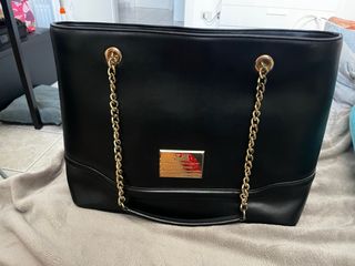 Moschino borsa a spalla nera