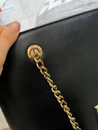 Moschino borsa a spalla nera