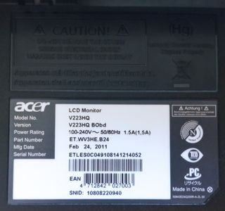 Monitor Acer V223HQ