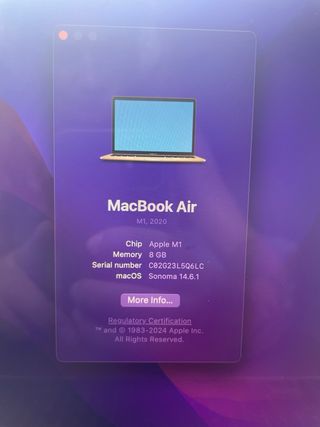 MacBook Air M1 Rose Gold 2020